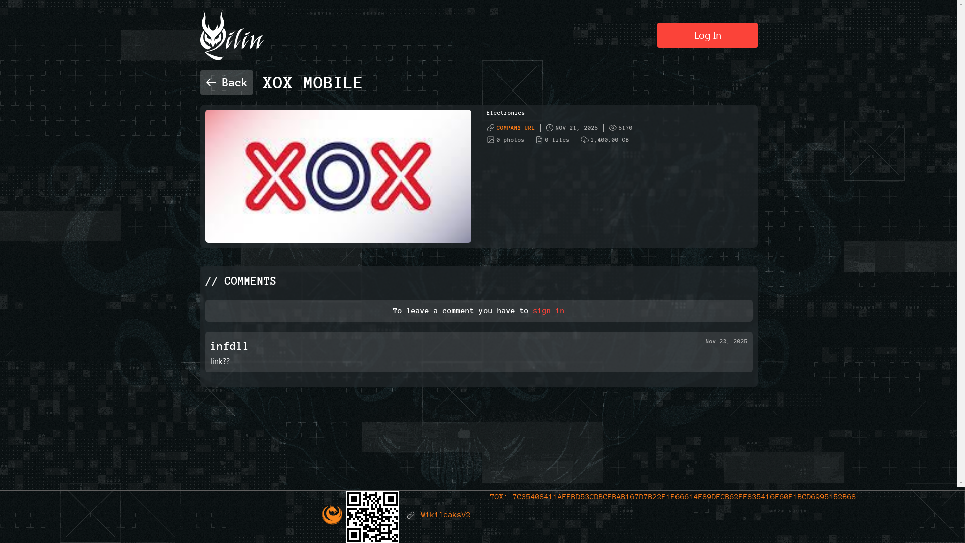 Screenshot del ataque