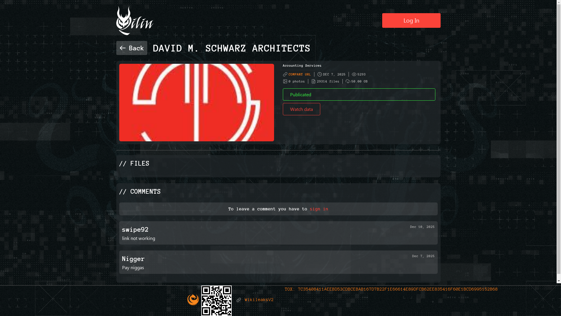 Screenshot del ataque