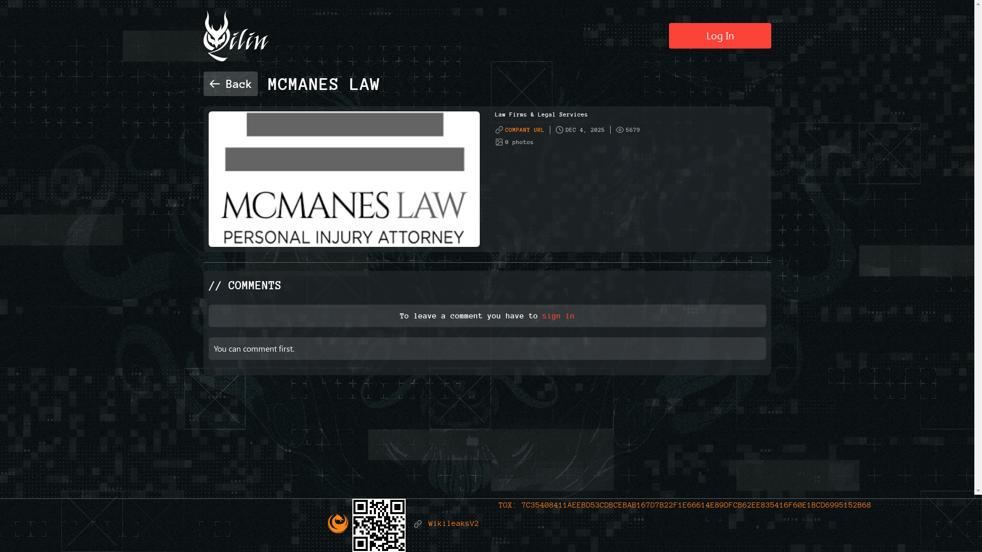 Screenshot del ataque