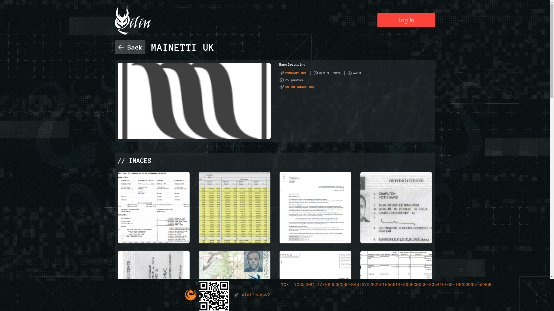 Screenshot del ataque