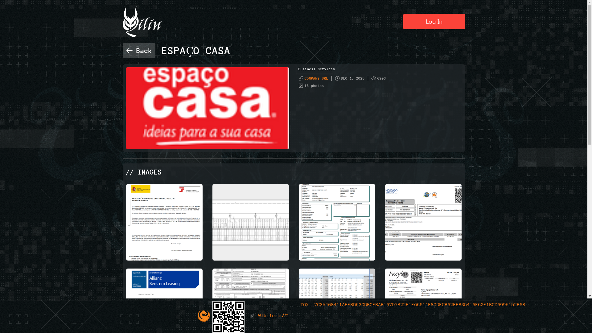 Screenshot del ataque