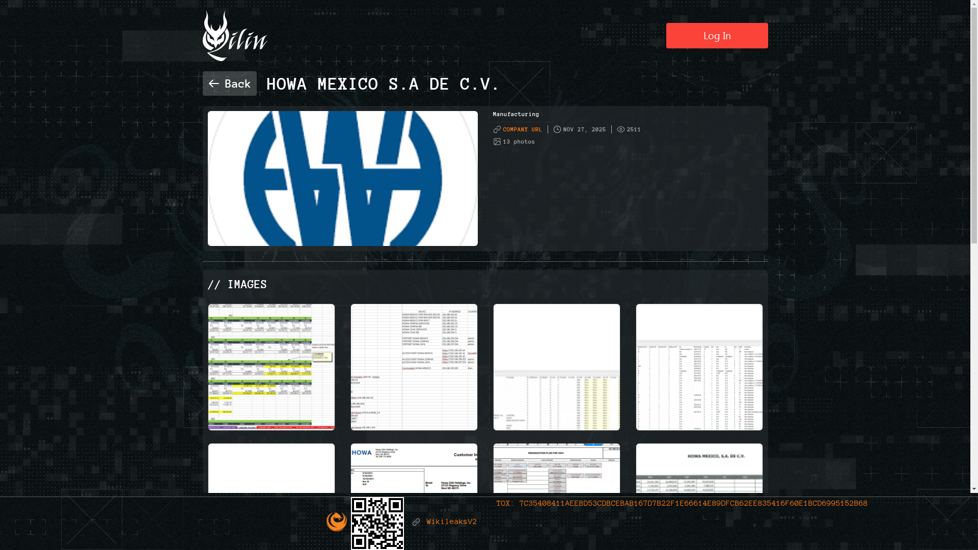 Screenshot del ataque