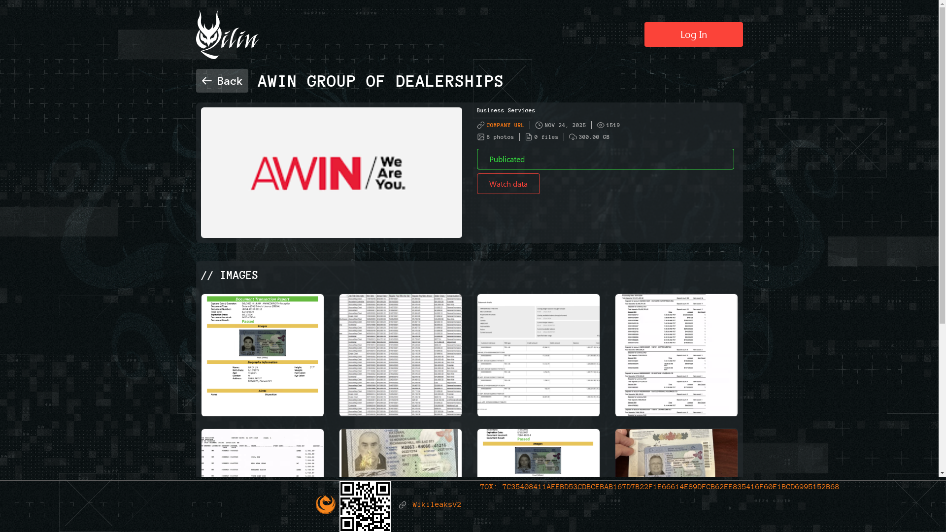 Screenshot del ataque