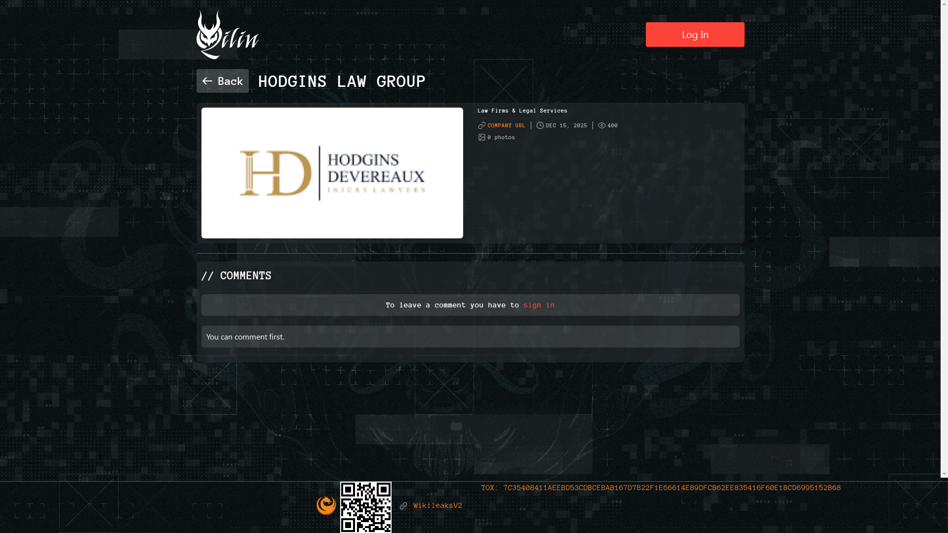 Screenshot del ataque