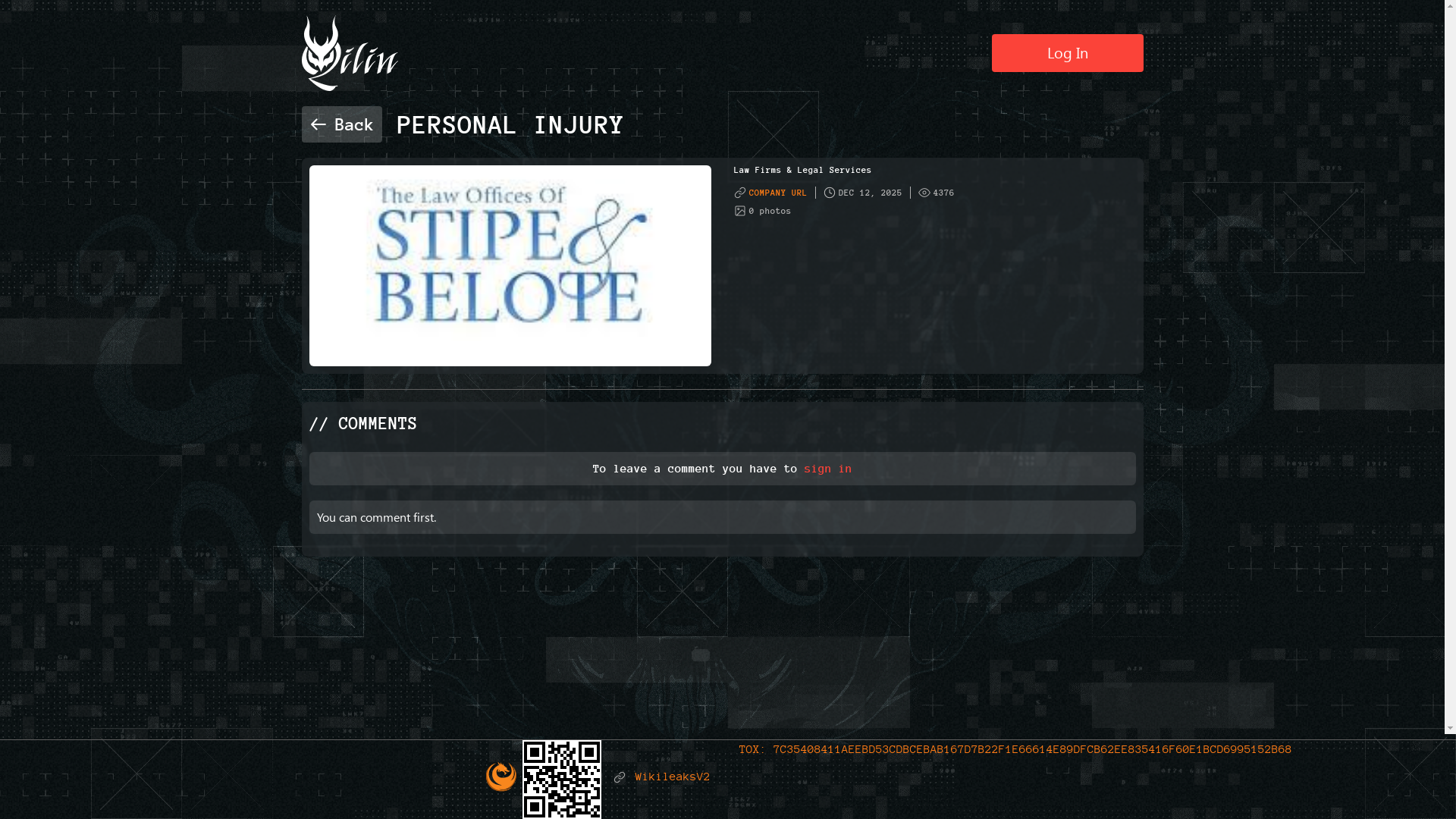 Screenshot del ataque