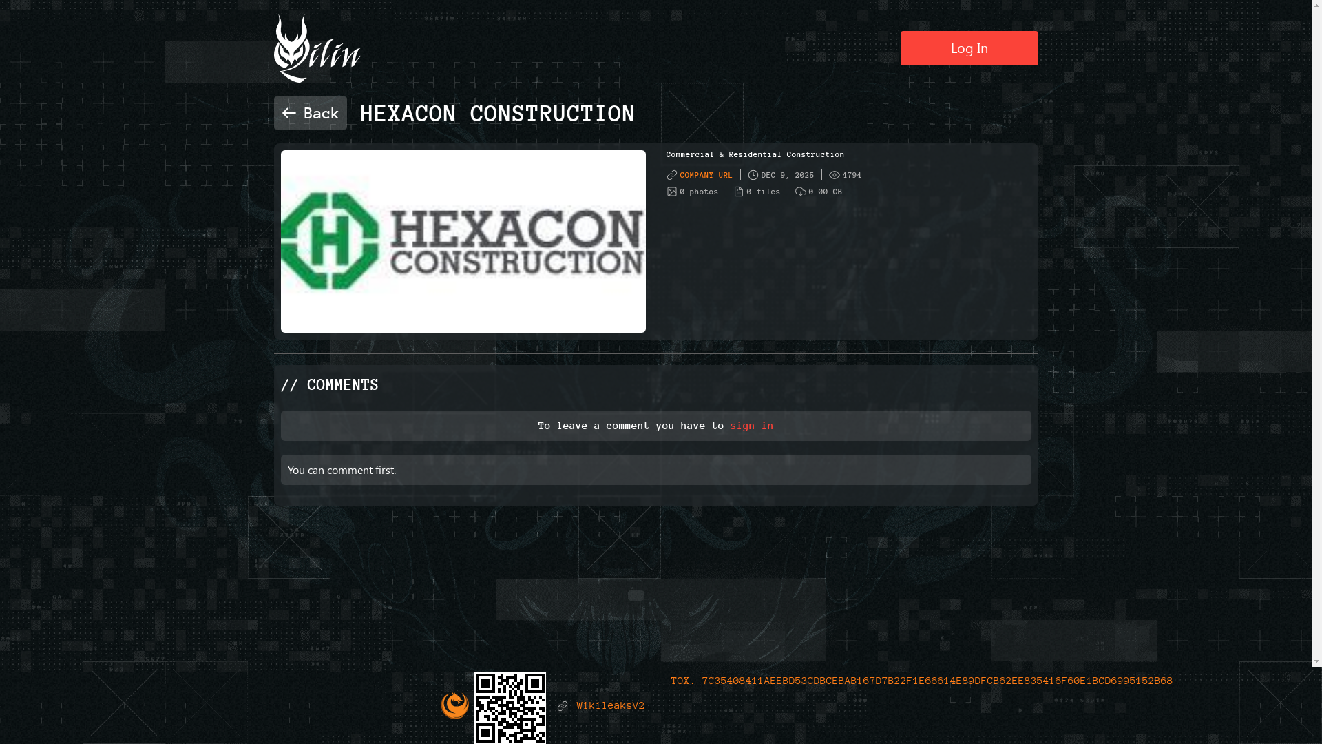 Screenshot del ataque