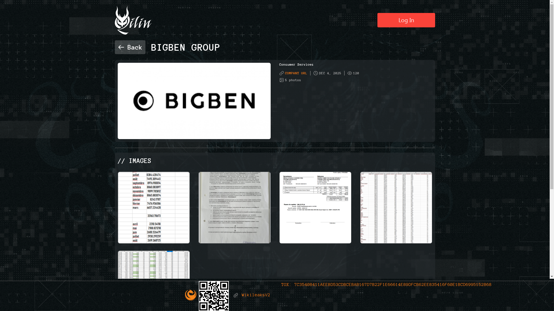 Screenshot del ataque