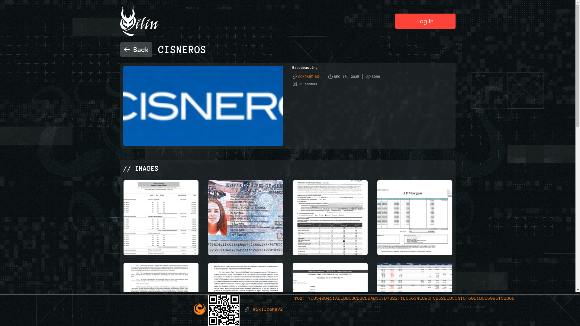 Screenshot del ataque