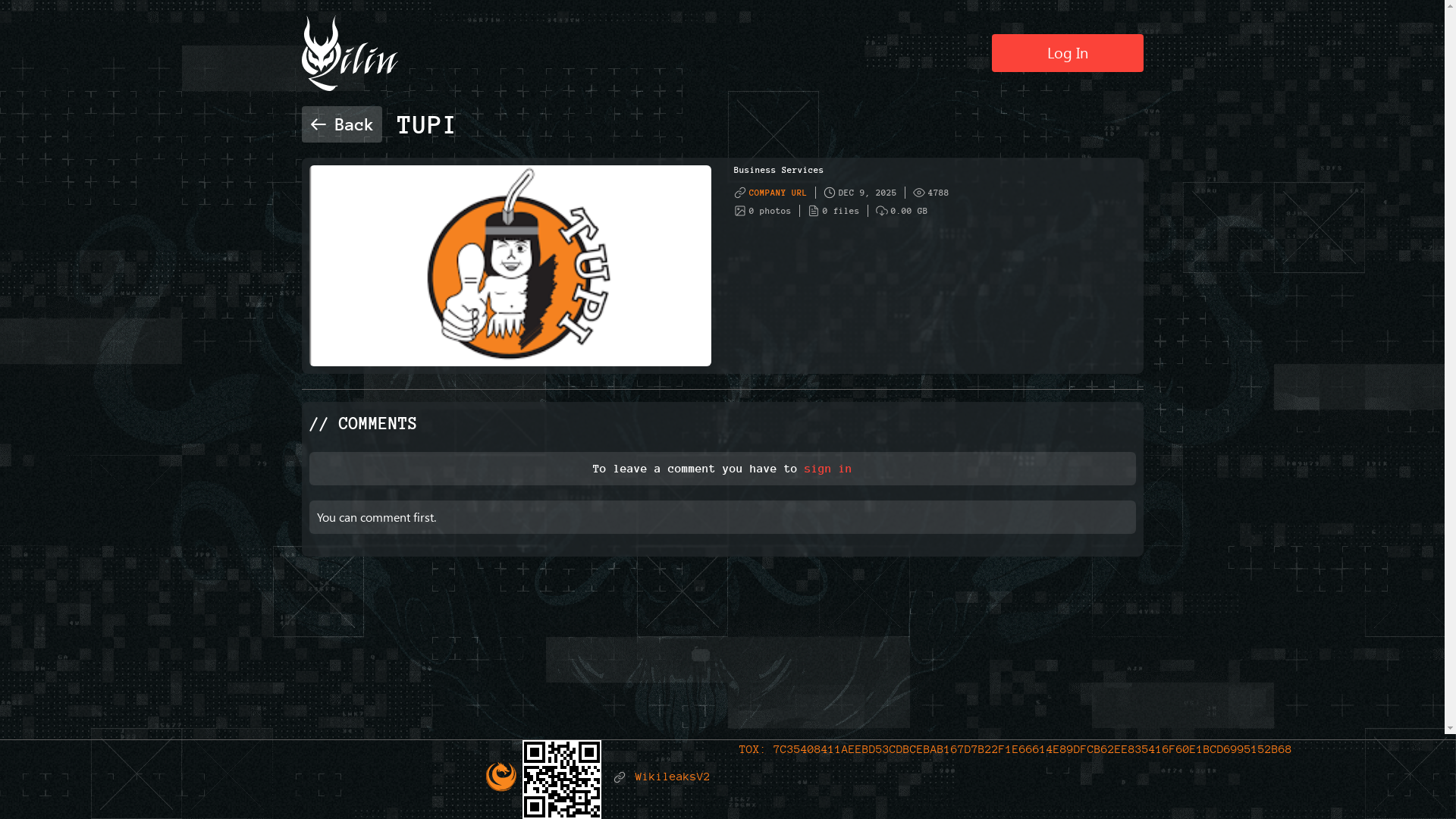 Screenshot del ataque