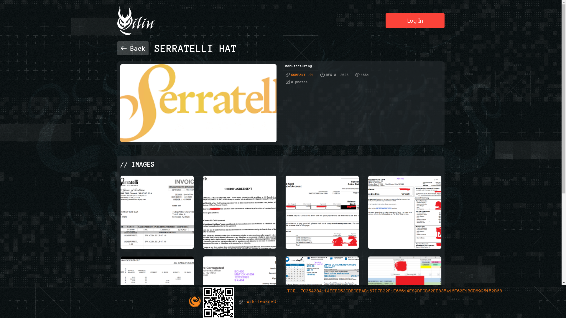 Screenshot del ataque