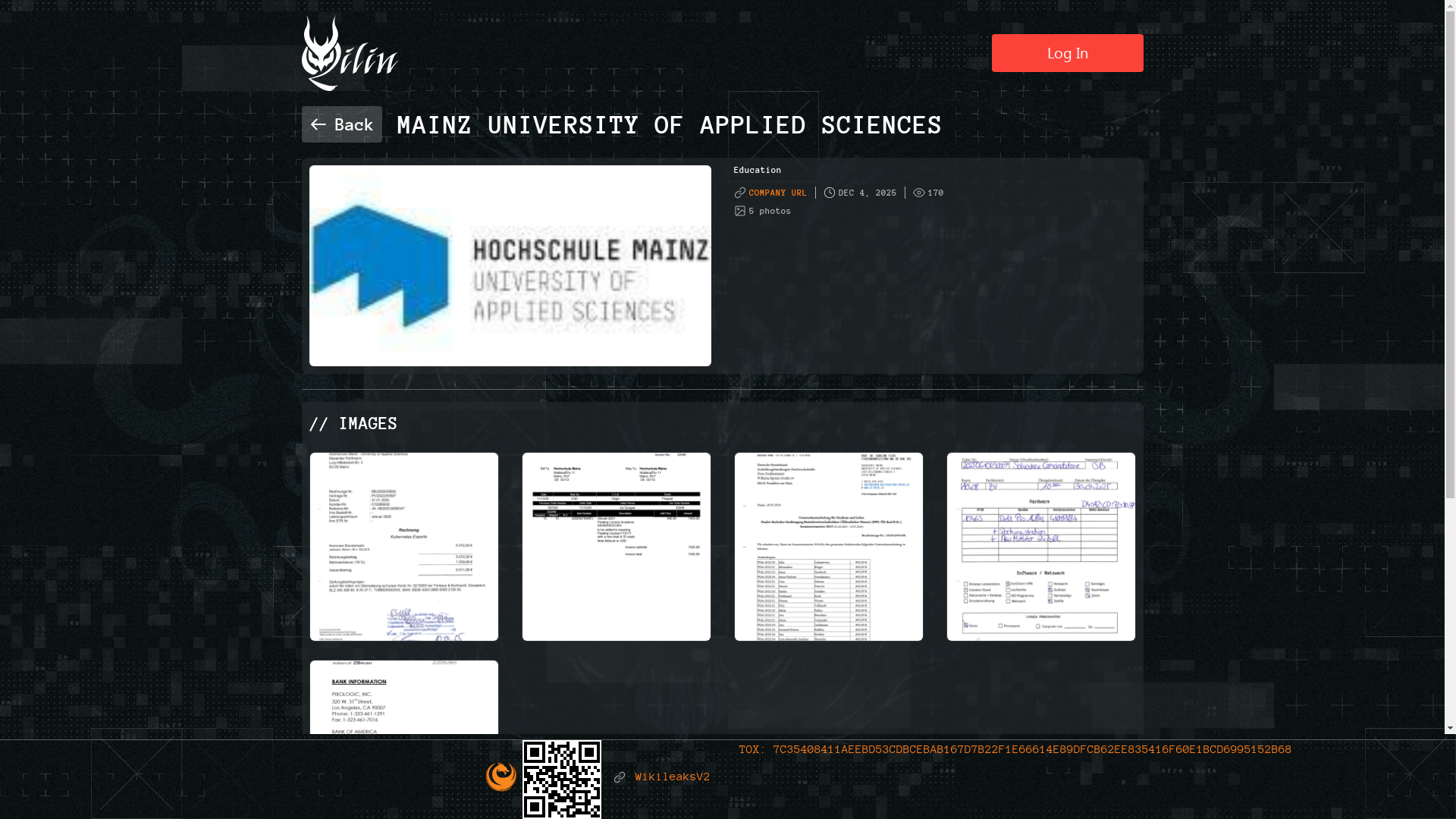 Screenshot del ataque