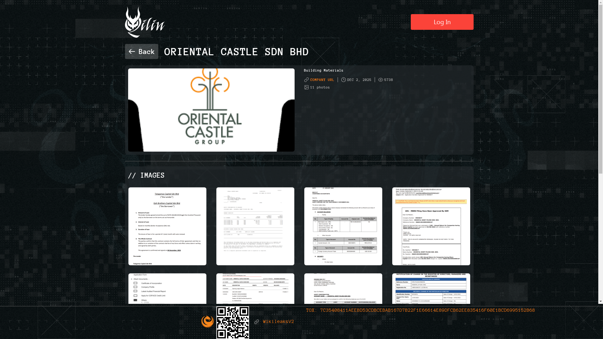 Screenshot del ataque