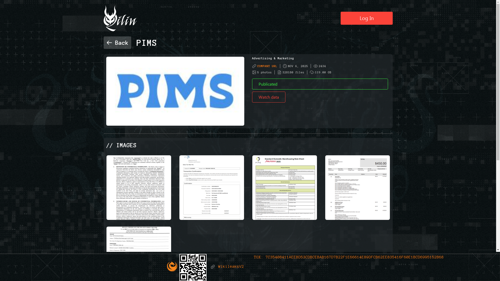 Screenshot del ataque