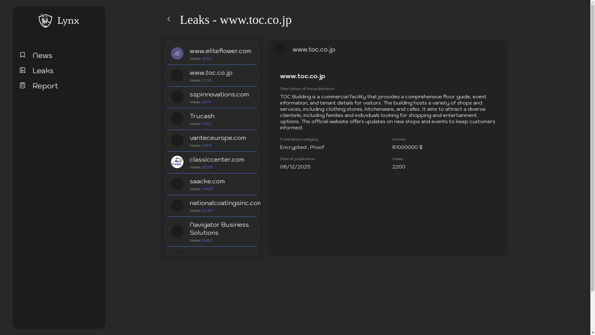 Screenshot del ataque
