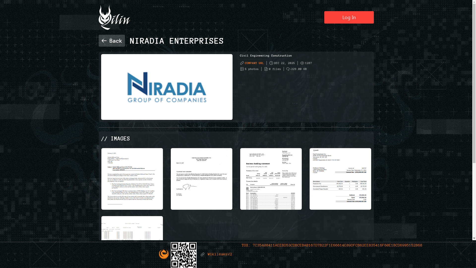 Screenshot del ataque