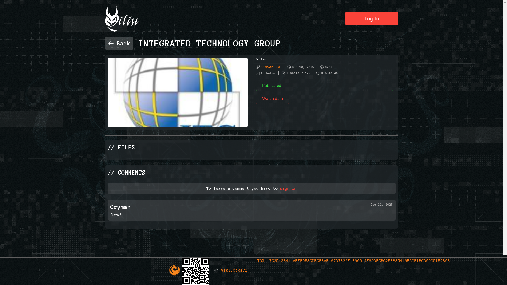 Screenshot del ataque