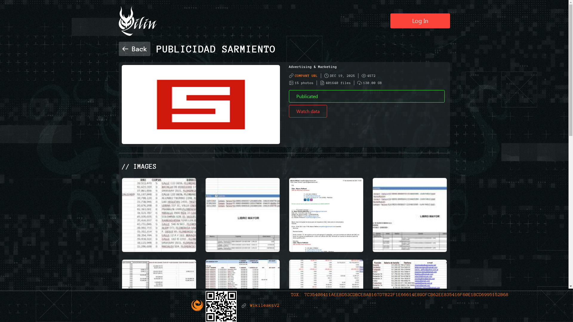 Screenshot del ataque