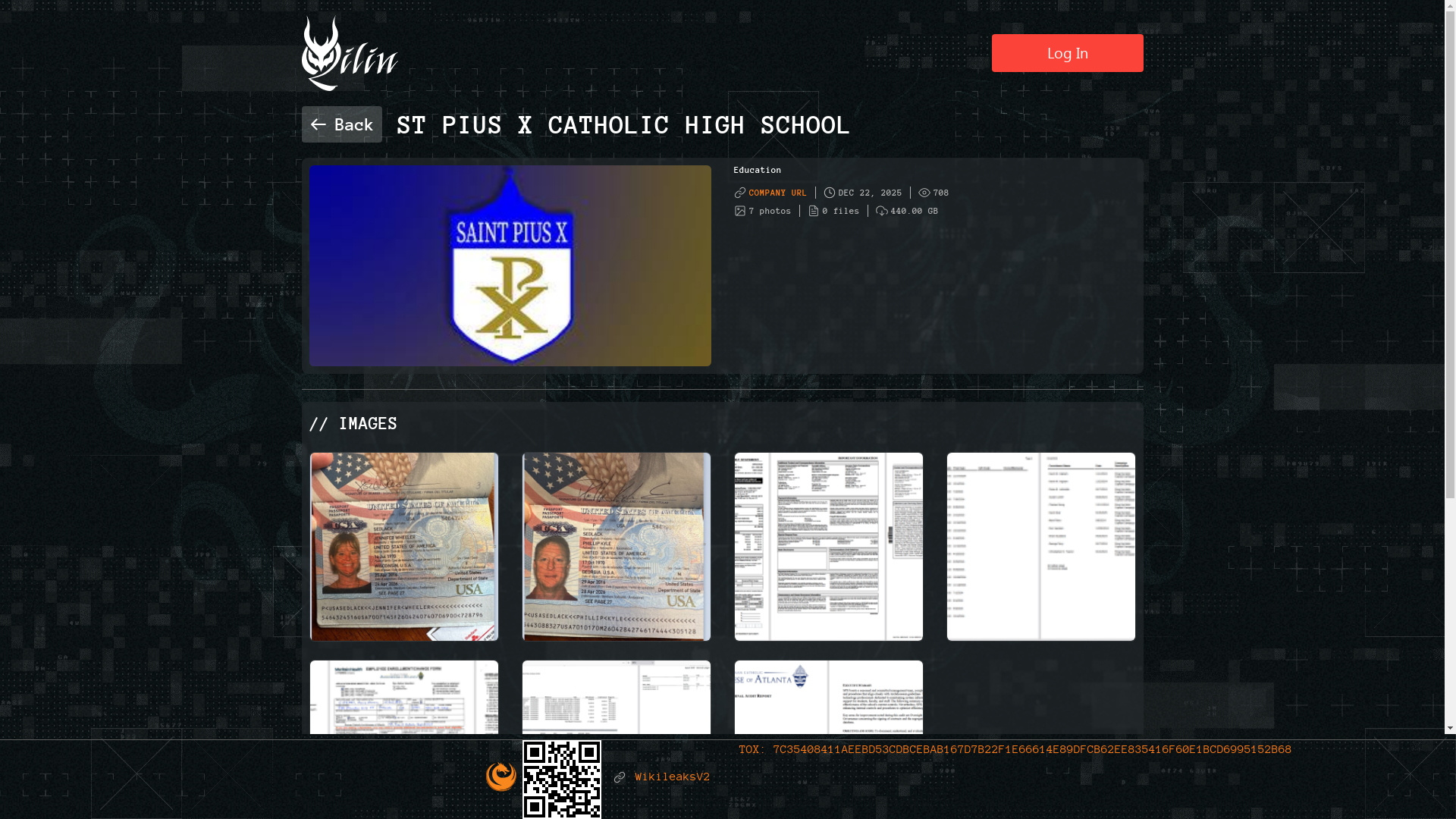 Screenshot del ataque