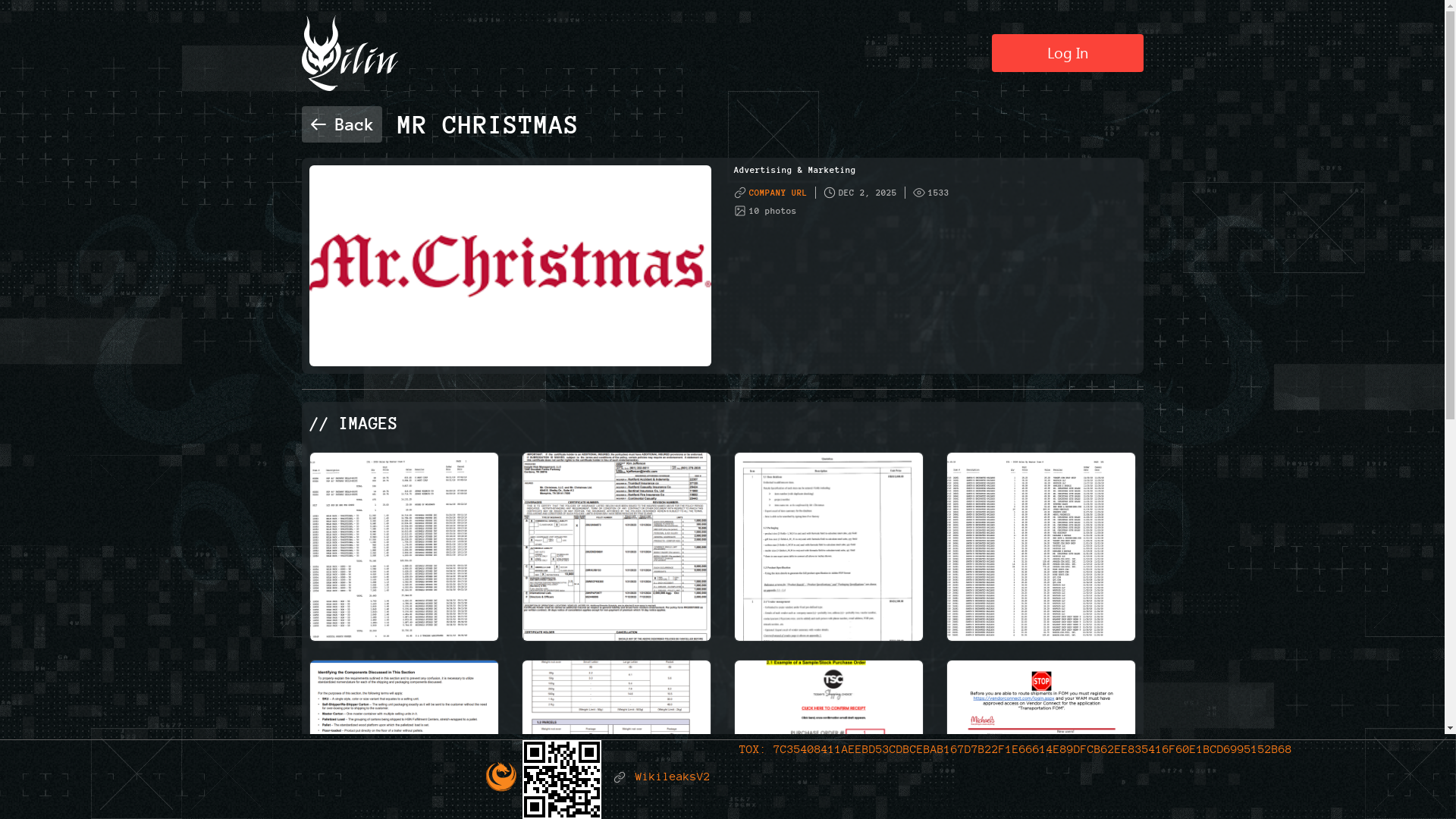 Screenshot del ataque