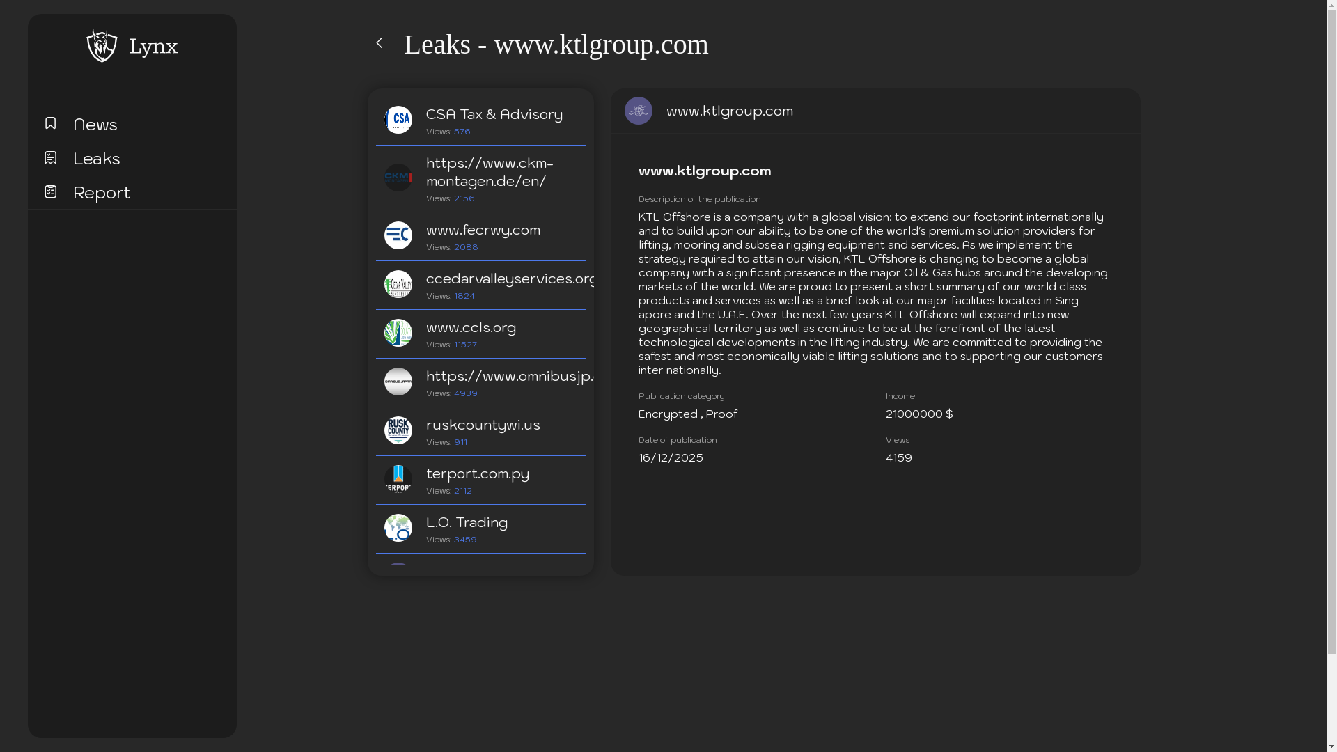 Screenshot del ataque