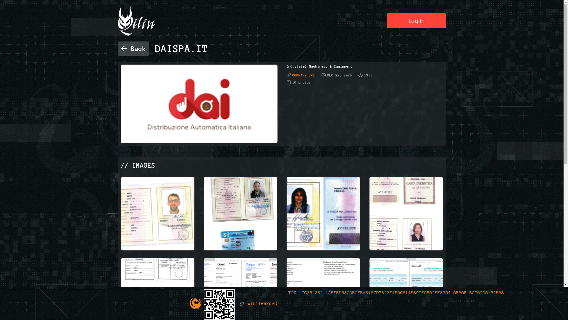 Screenshot del ataque