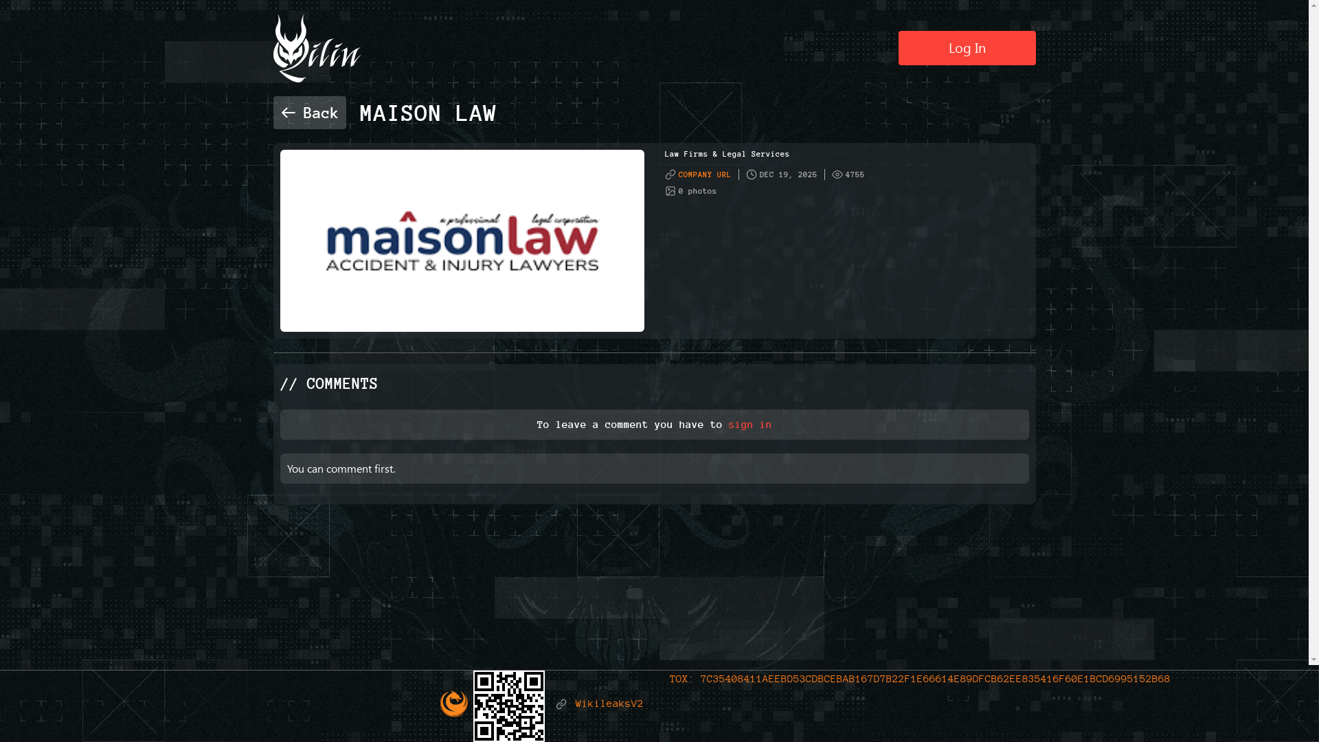 Screenshot del ataque