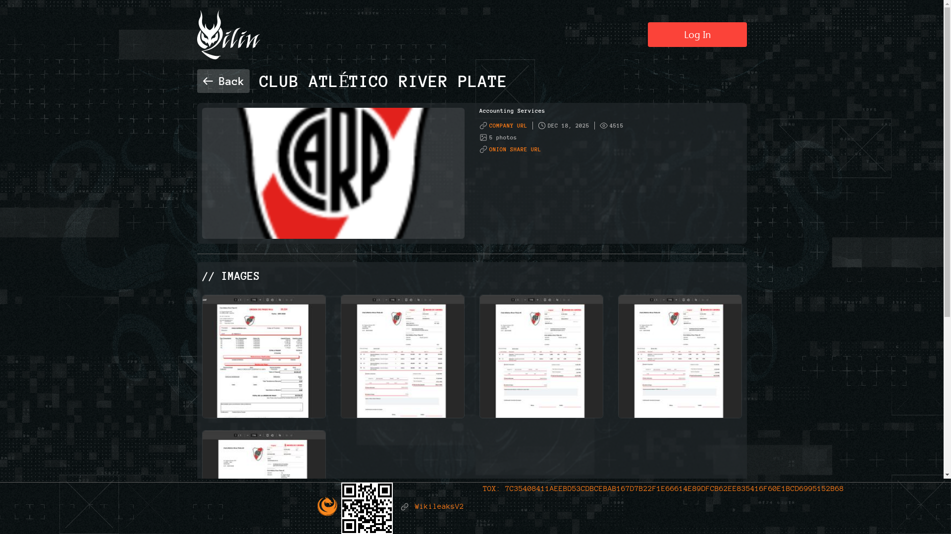 Screenshot del ataque