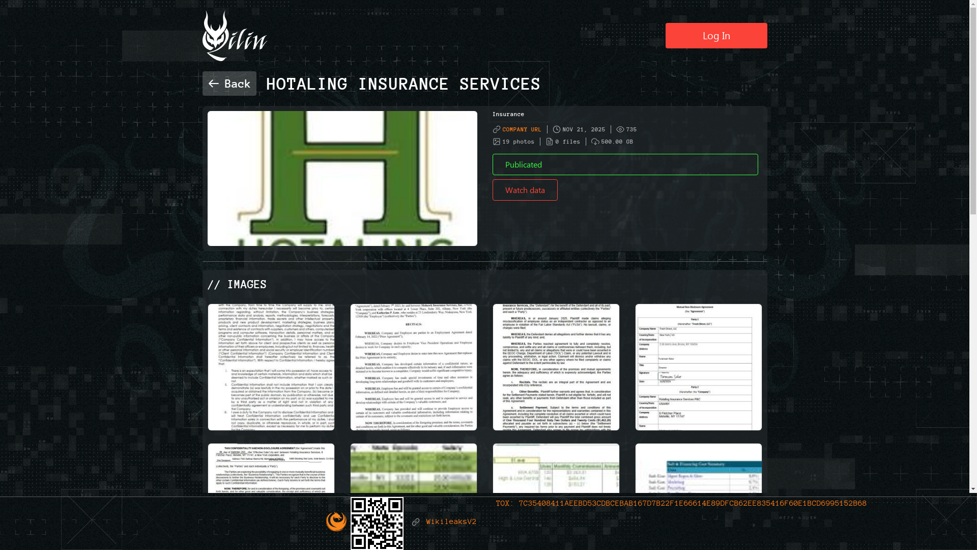 Screenshot del ataque