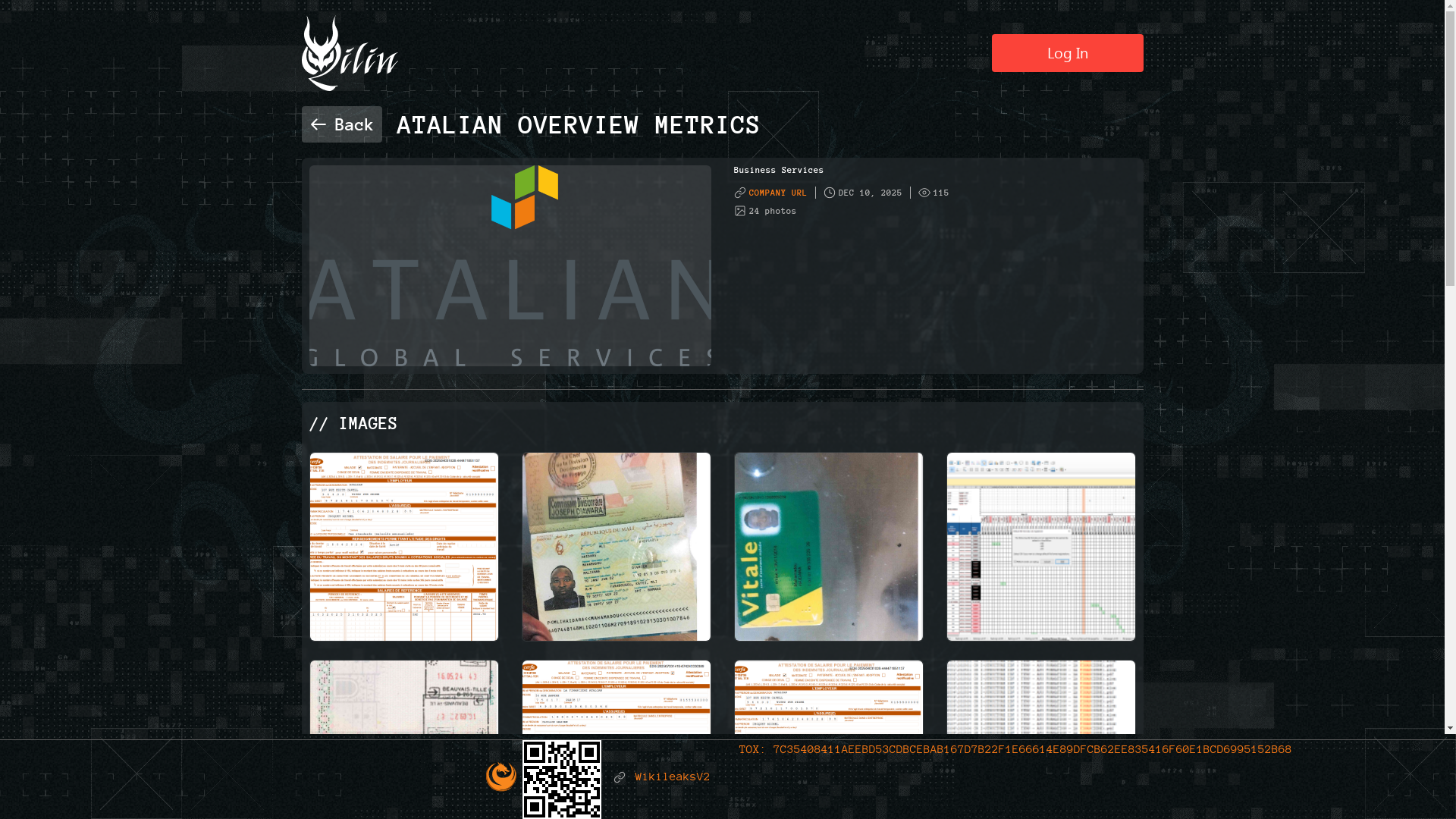 Screenshot del ataque