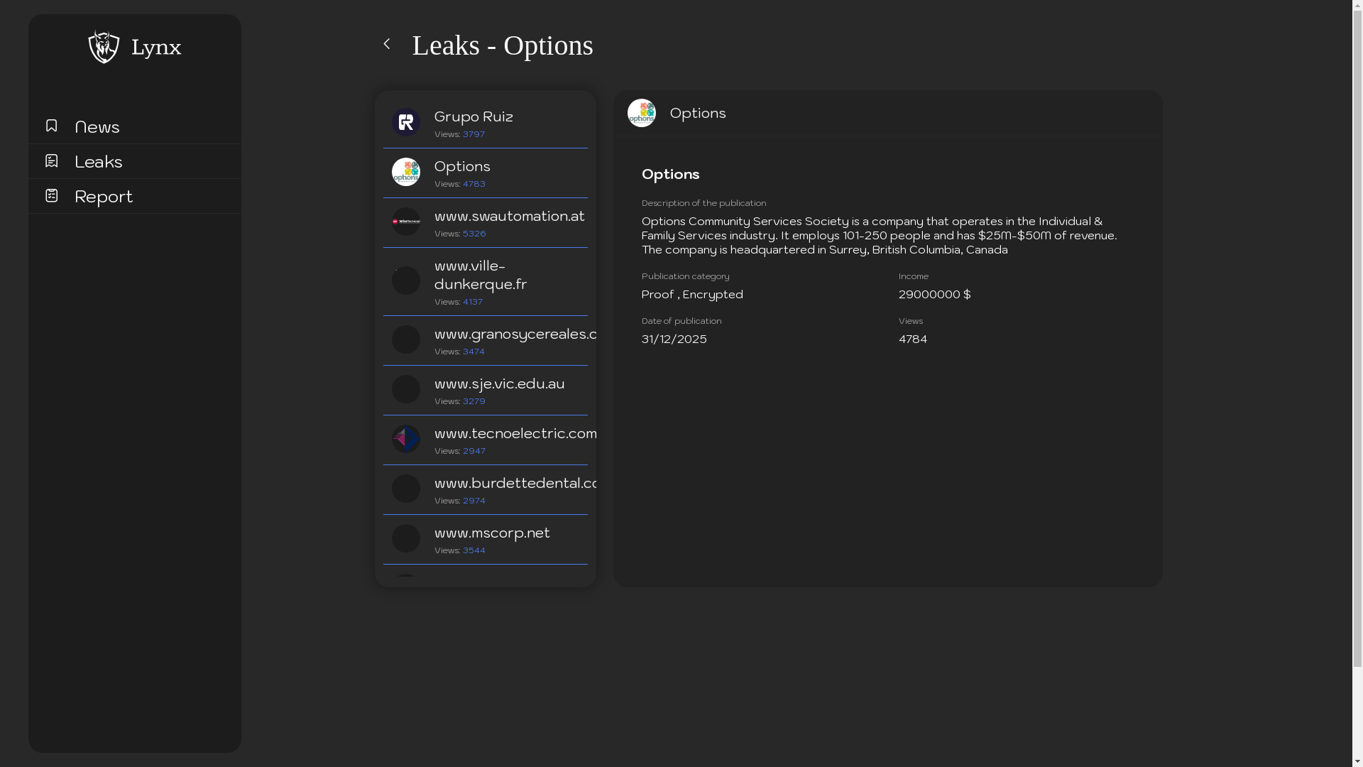 Screenshot del ataque