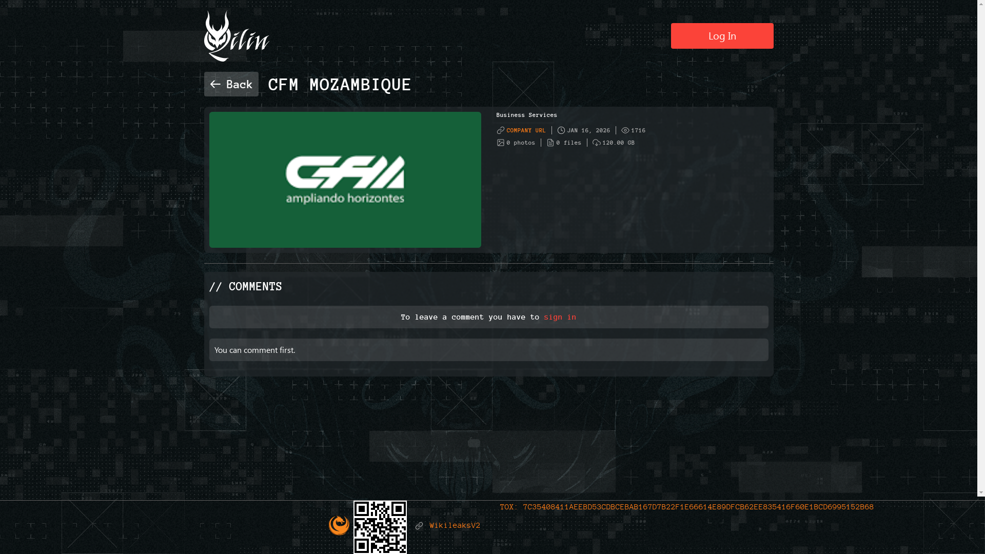 Screenshot del ataque