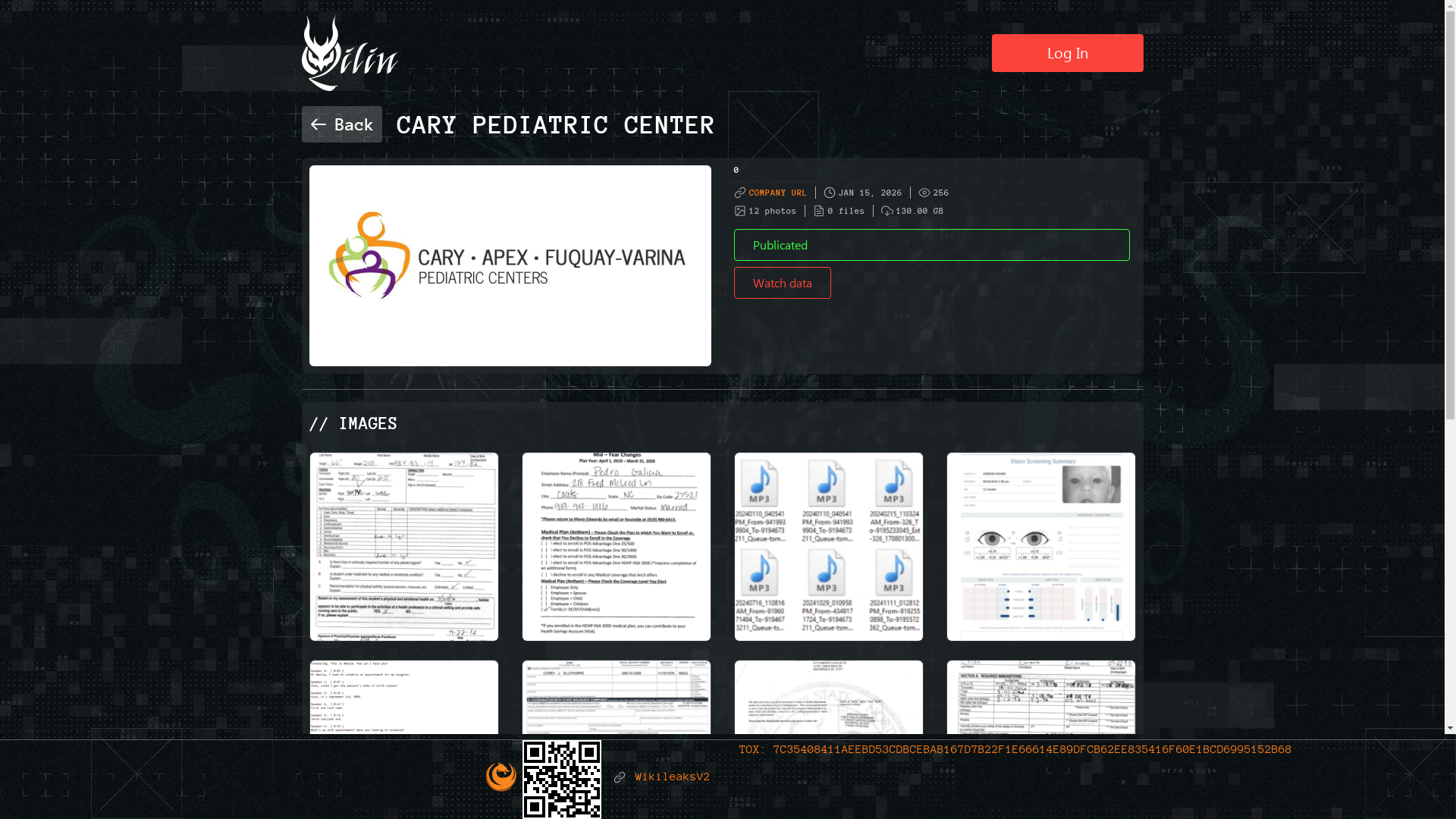 Screenshot del ataque