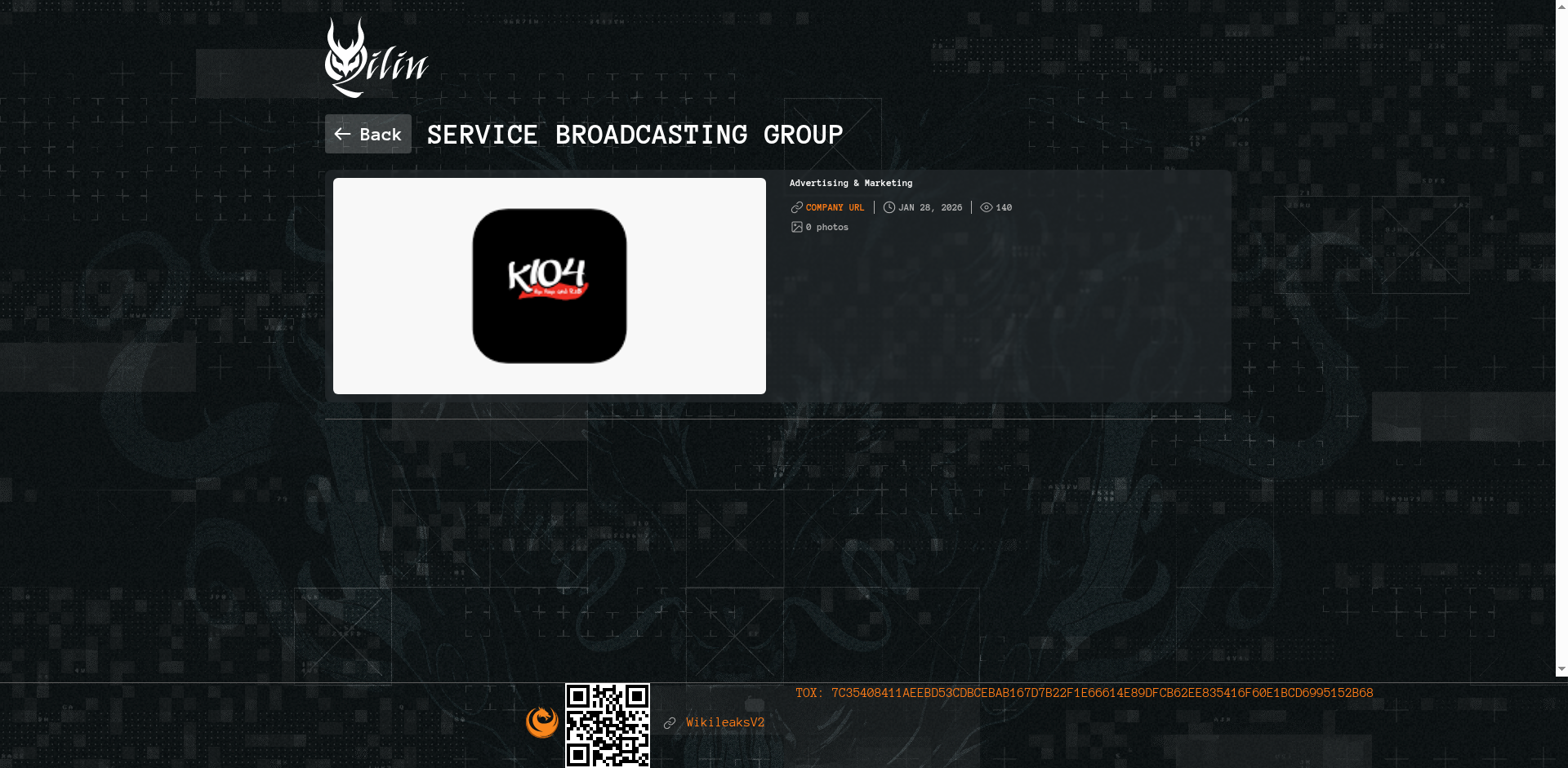 Screenshot del ataque