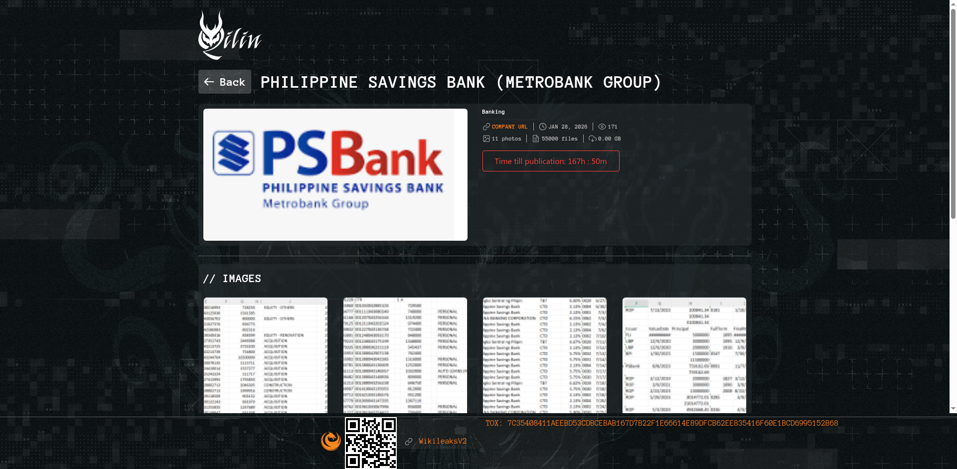 Screenshot del ataque