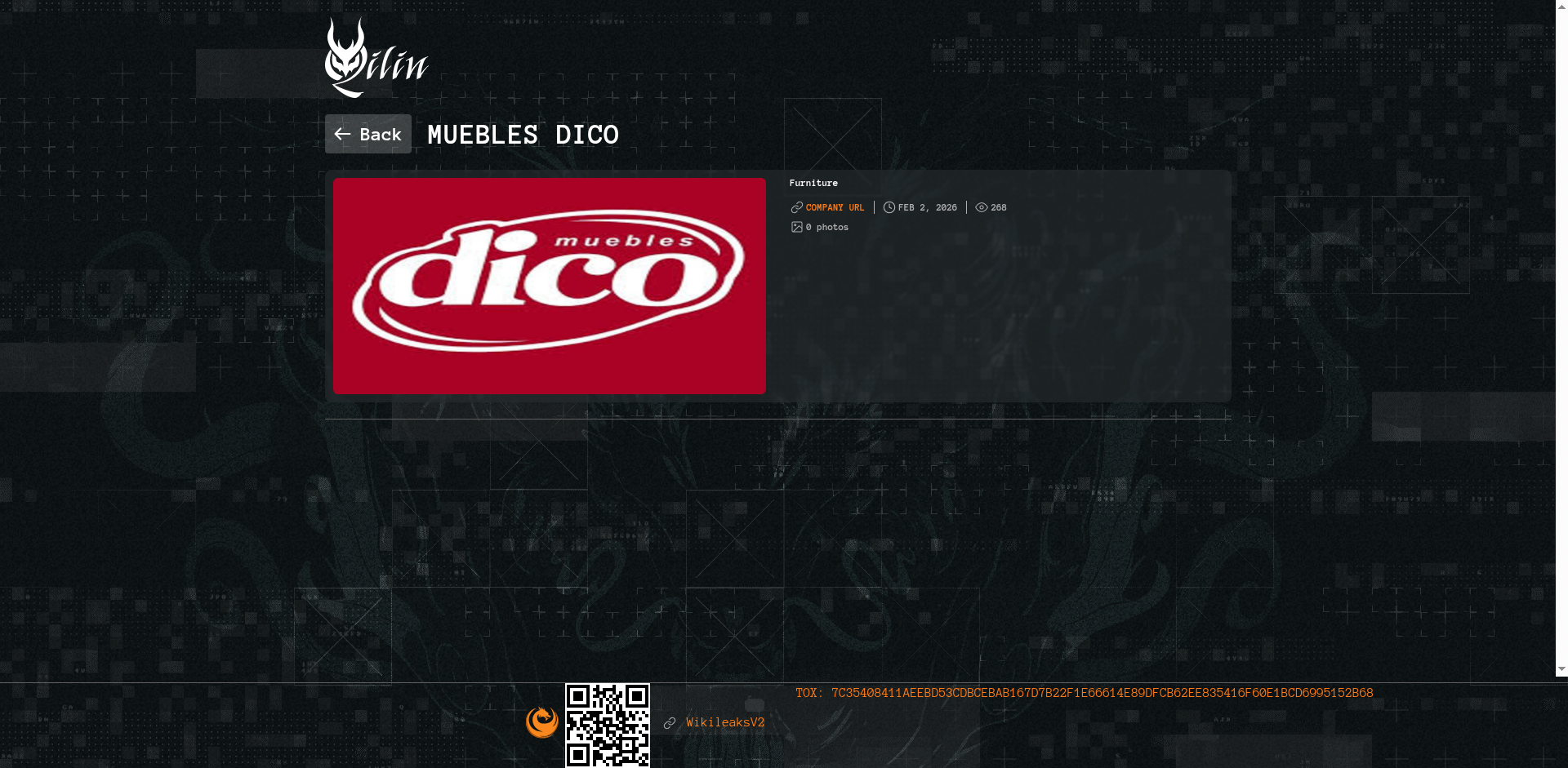 Screenshot del ataque