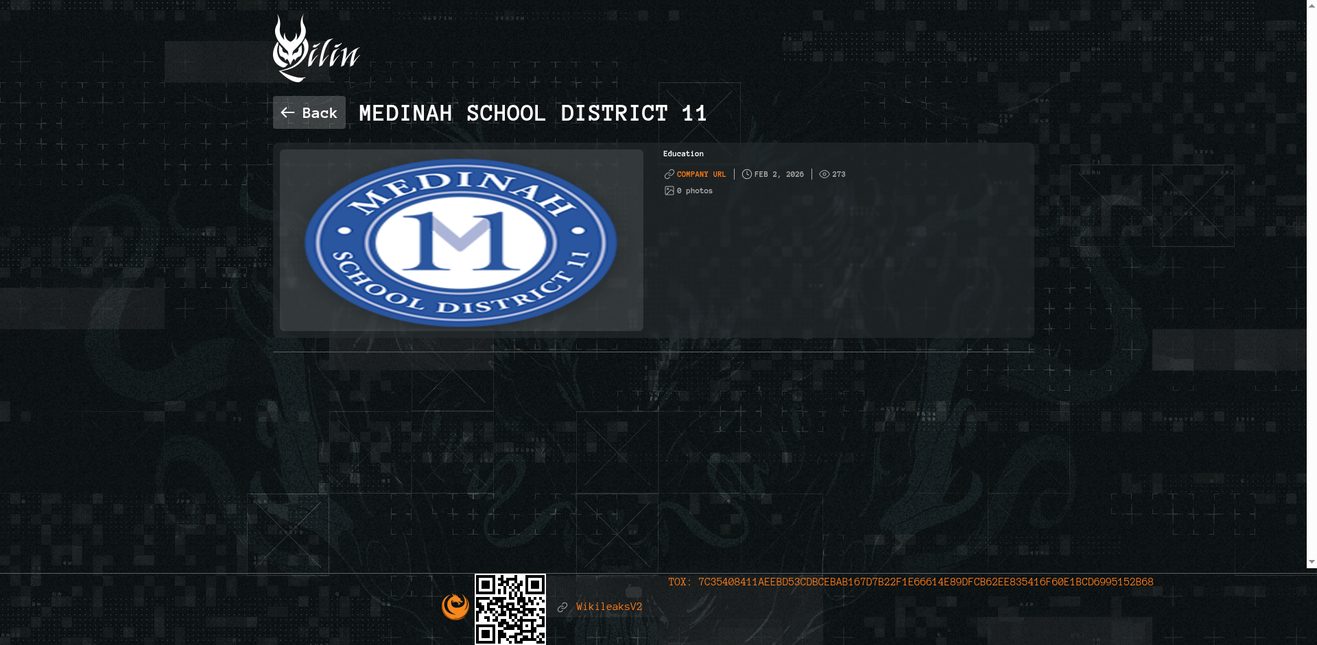 Screenshot del ataque