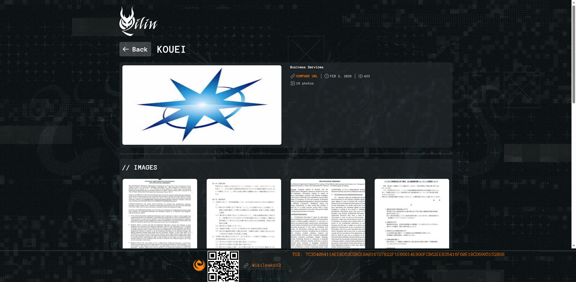 Screenshot del ataque