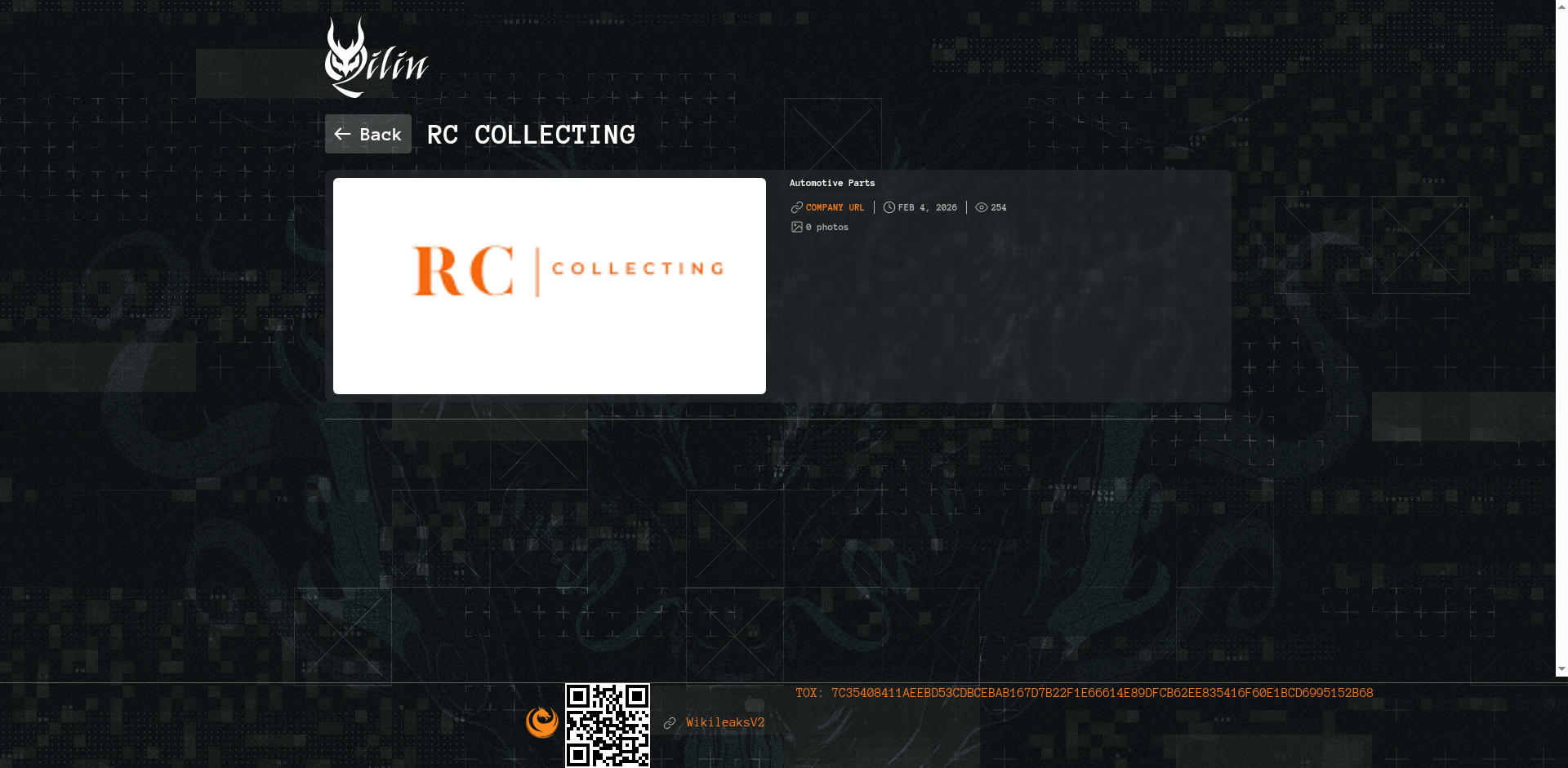 Screenshot del ataque