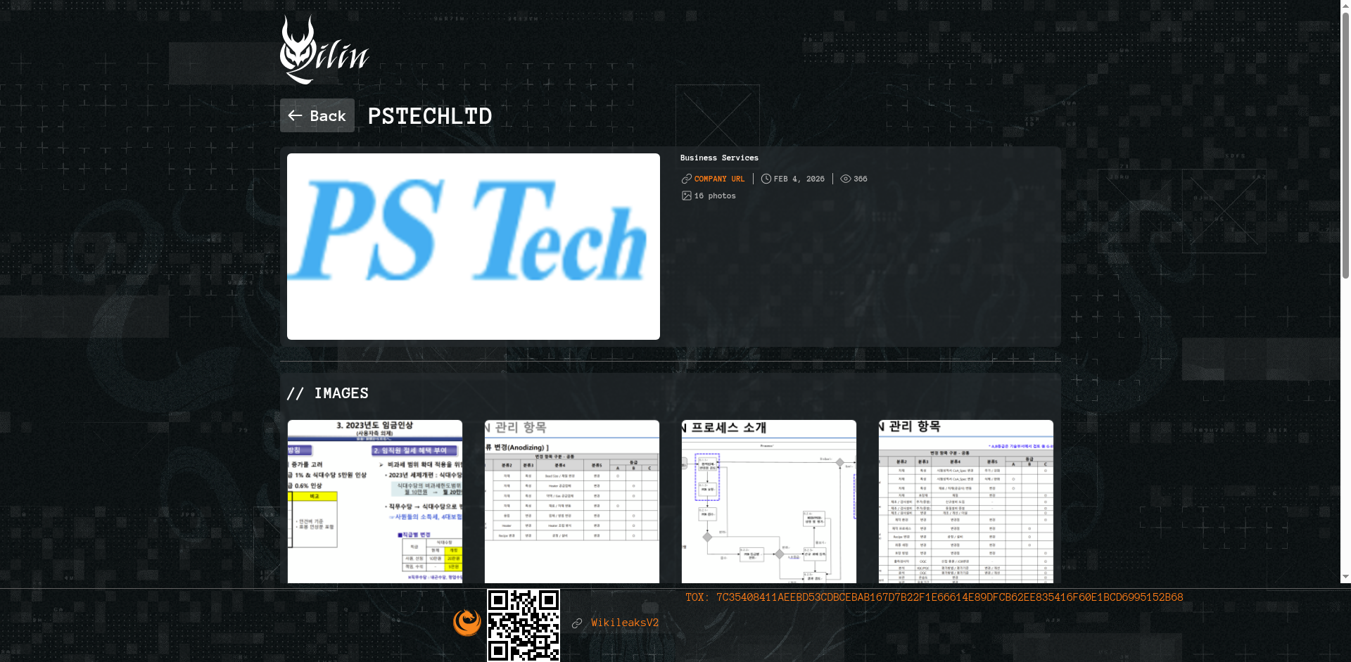 Screenshot del ataque