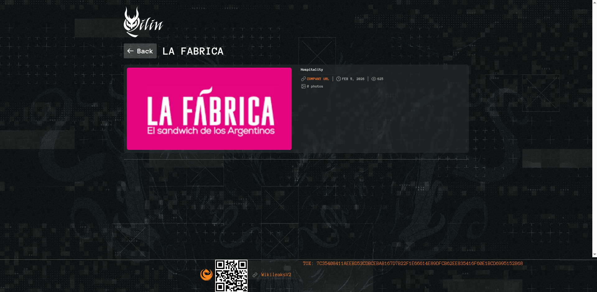 Screenshot del ataque