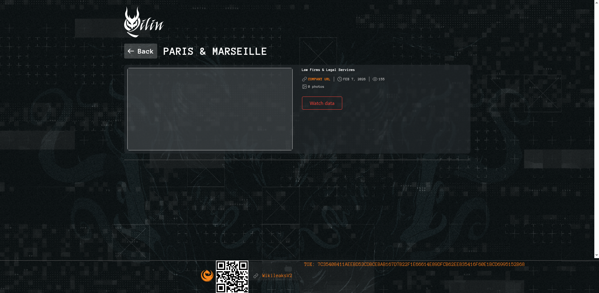 Screenshot del ataque