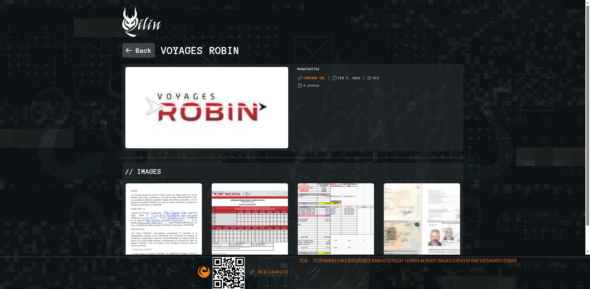 Screenshot del ataque