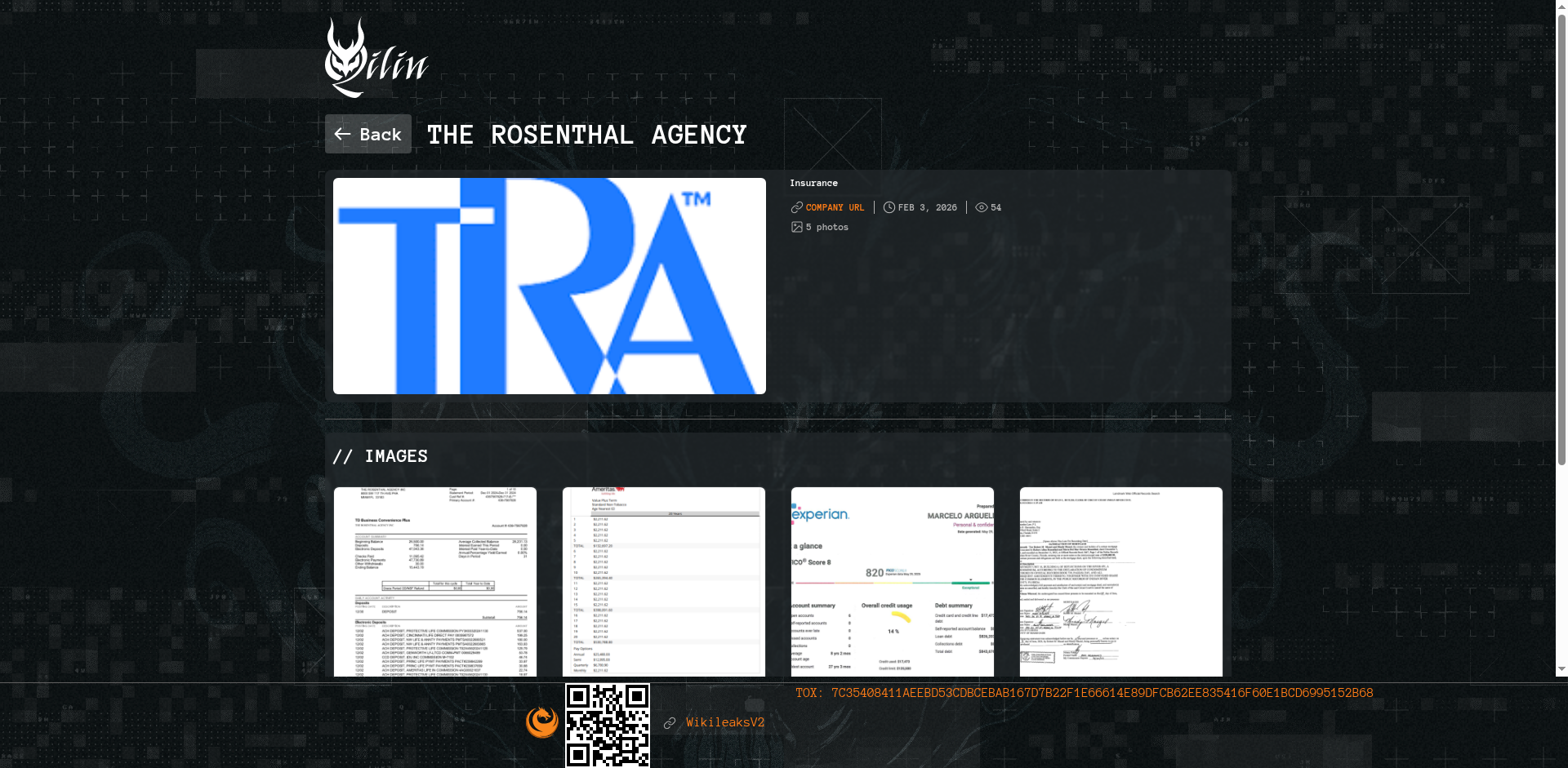 Screenshot del ataque