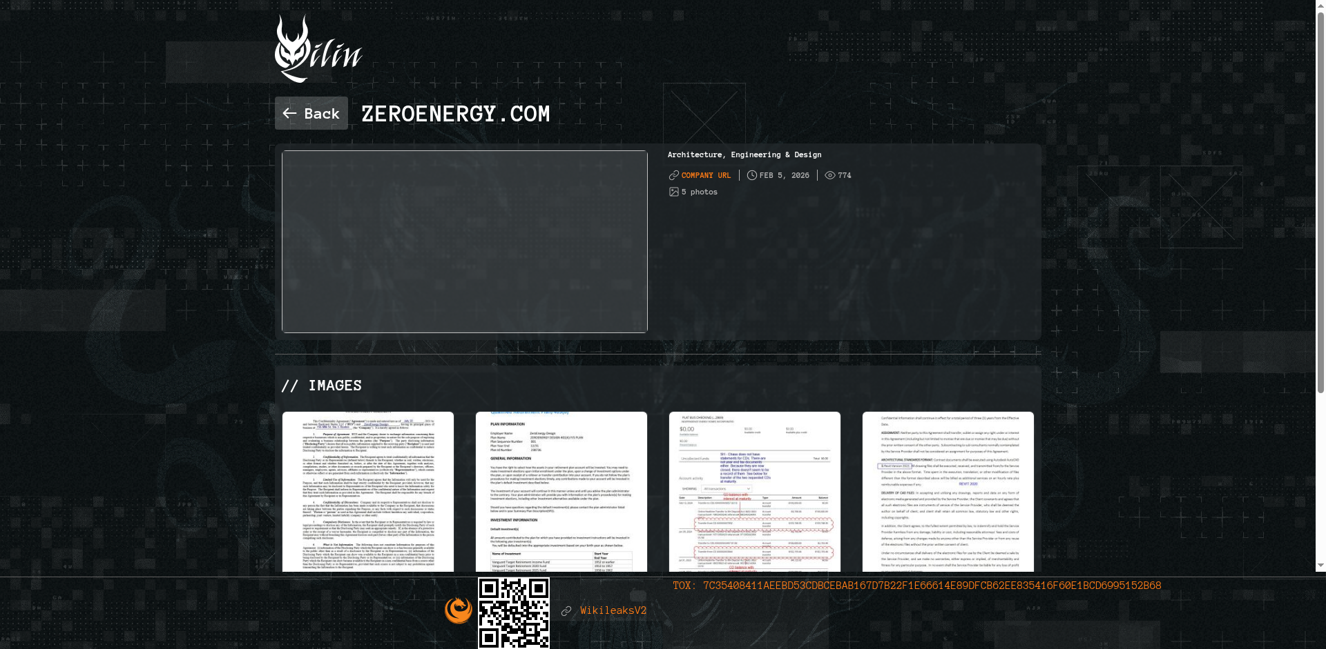 Screenshot del ataque