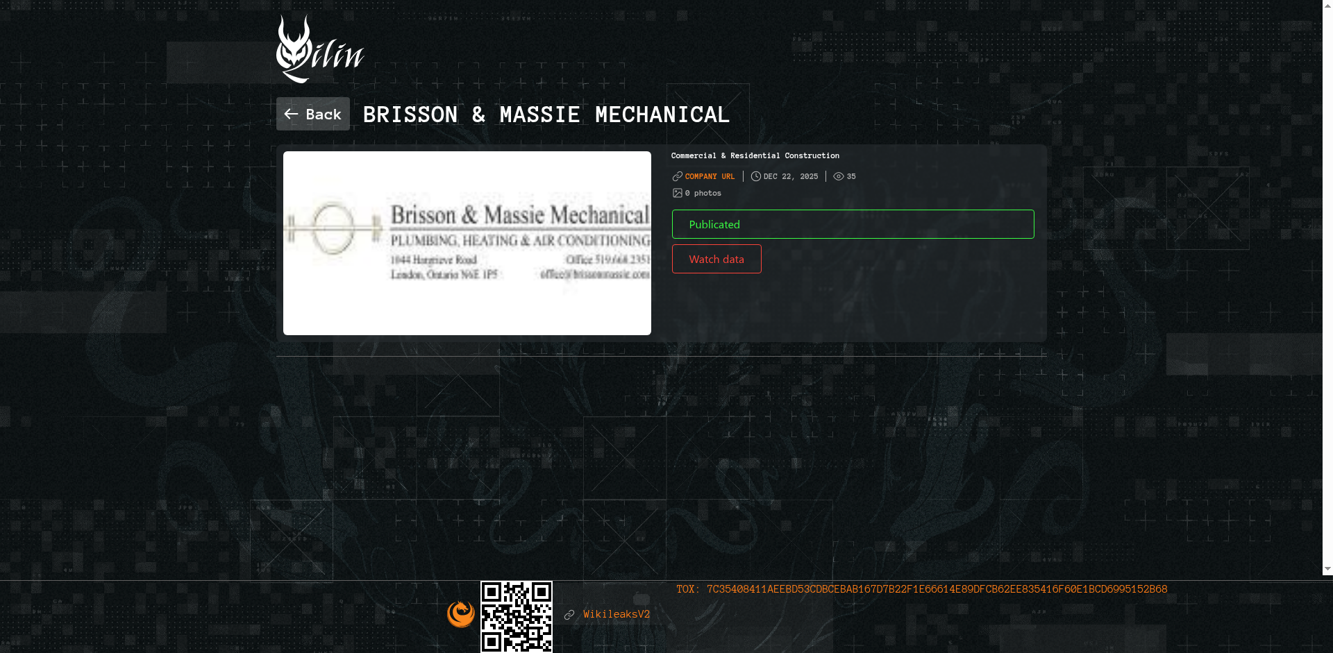 Screenshot del ataque