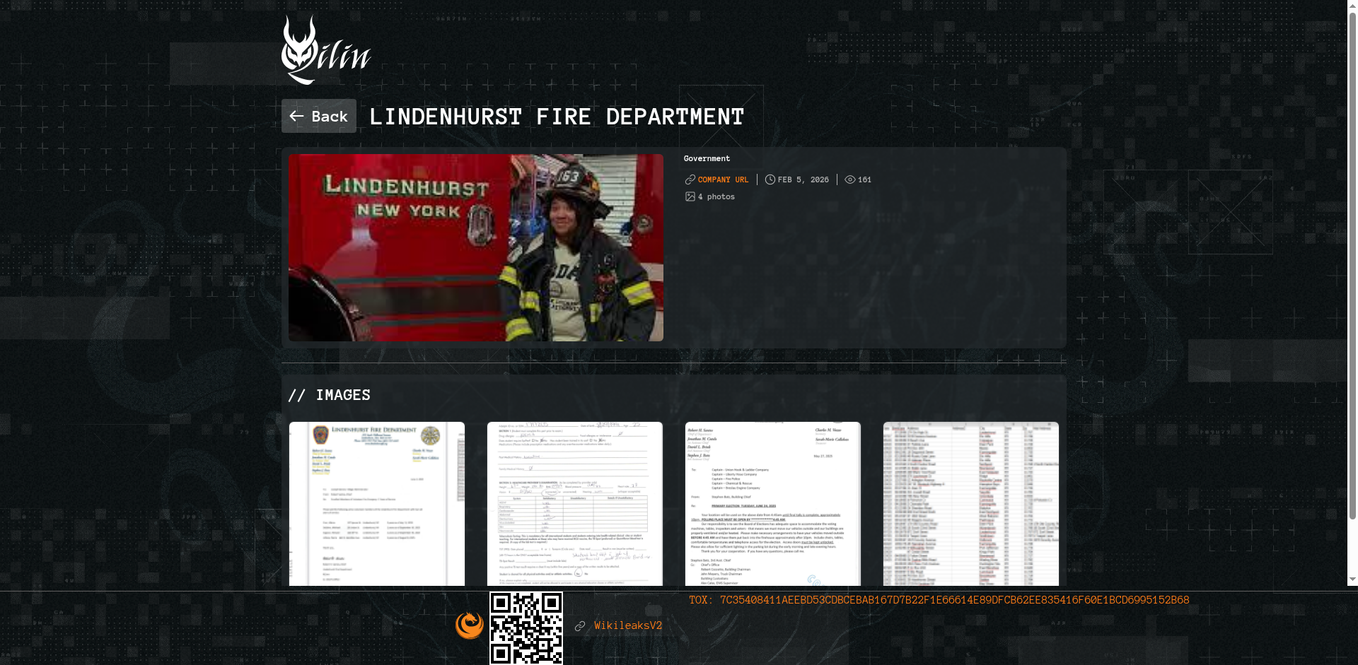 Screenshot del ataque