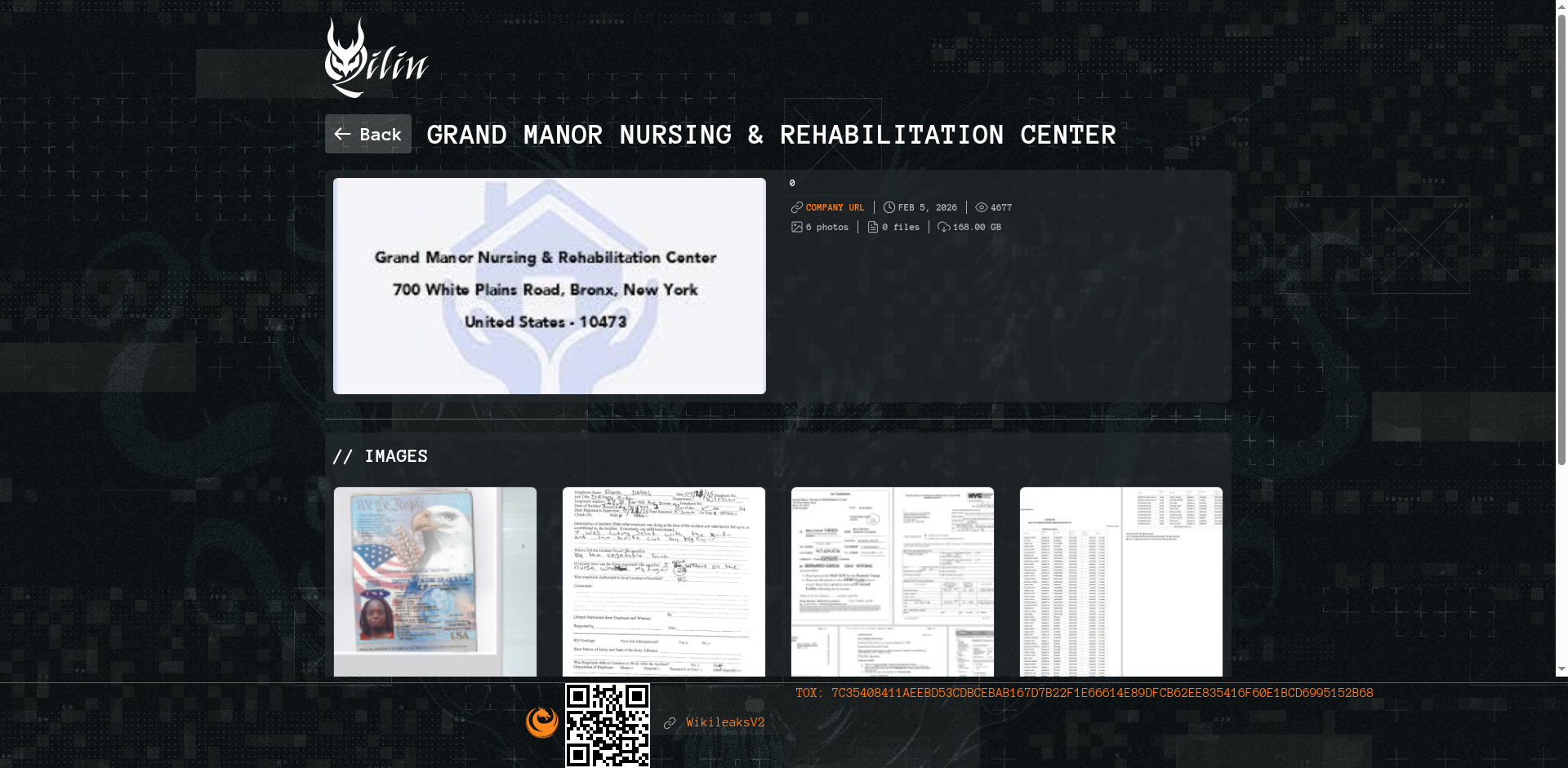 Screenshot del ataque