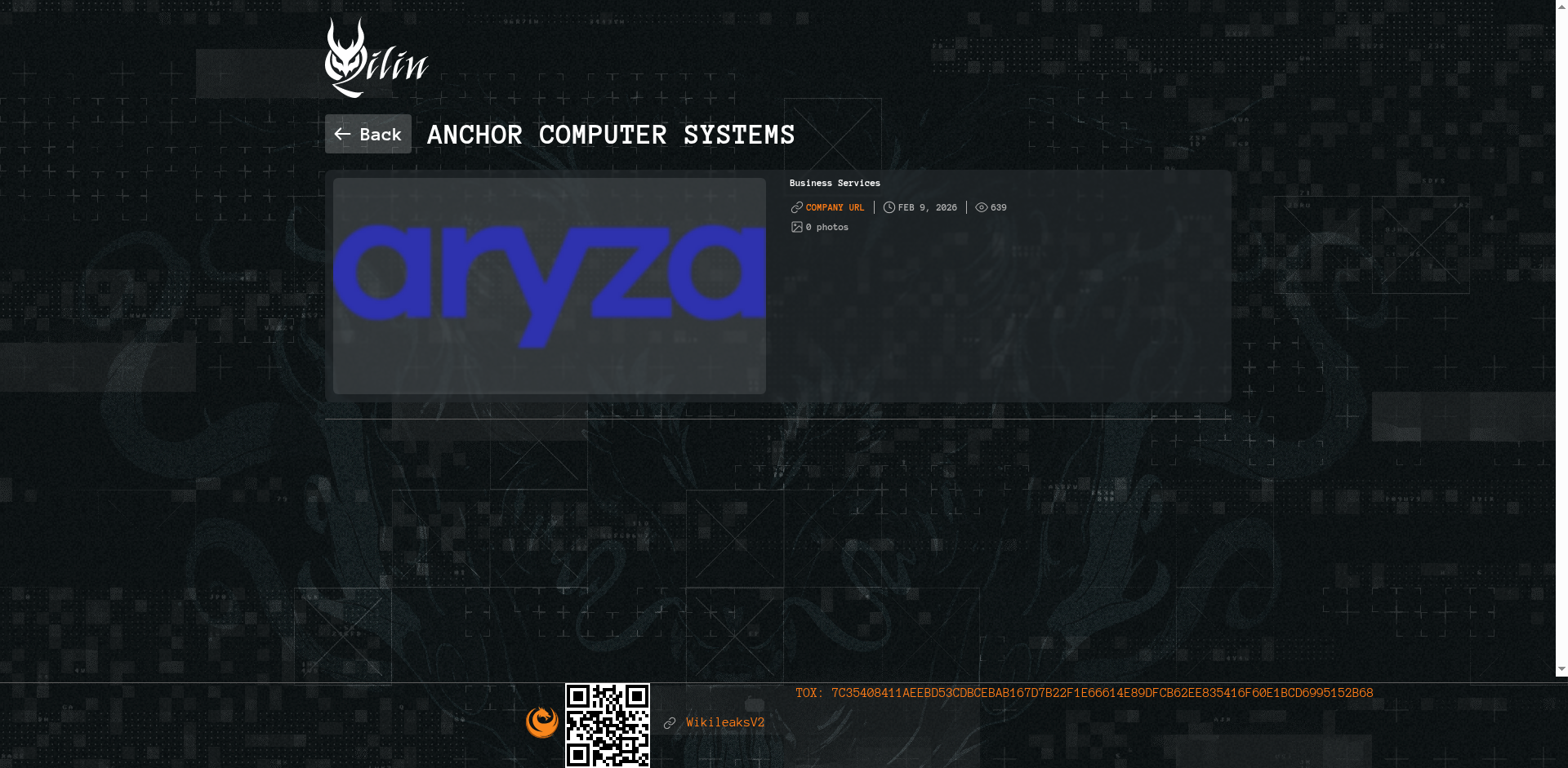 Screenshot del ataque