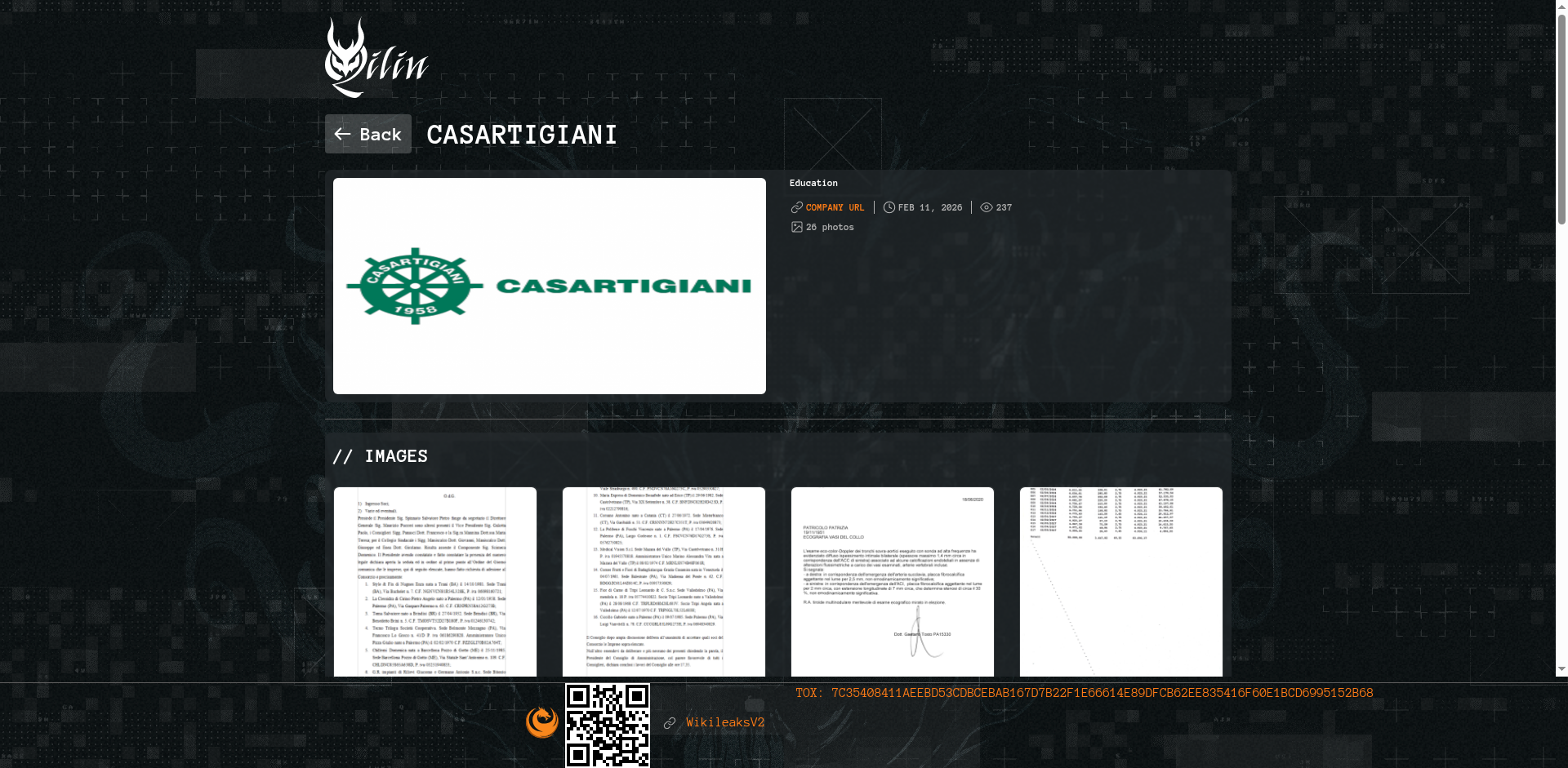 Screenshot del ataque