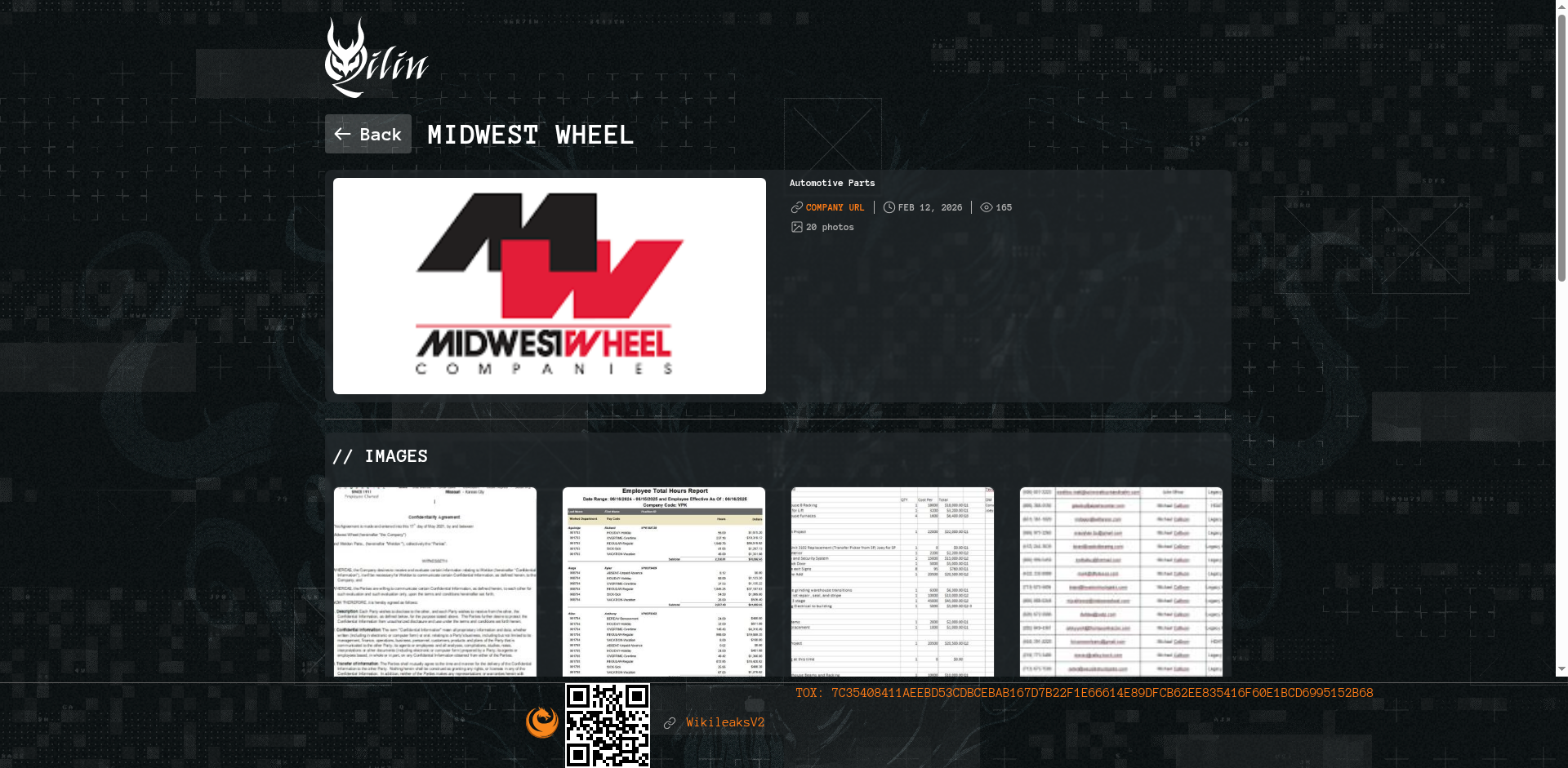 Screenshot del ataque